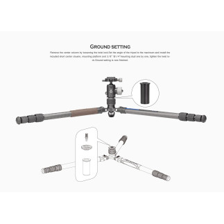 Leofoto LX-254CT+XB-32 — cestovný statív Urban | Leofoto Store