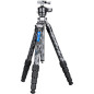 Leofoto LQ-365C+LH-47 carbon fibre tripod with ball head Leofoto LQ-365C+LH-47 carbon fibre tripod with ball head