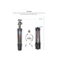 Leofoto LX-224CT+XB-32Q Urban carbon fibre tripod