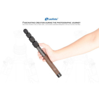 Leofoto GO-125 — Karbonowy monopod + przedłużka 2w1, 125 cm (5 sekcji,