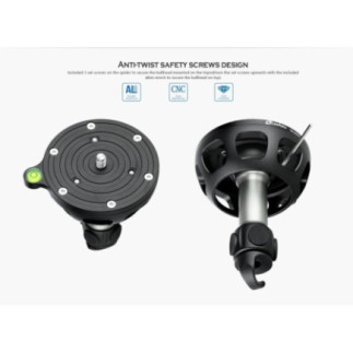 Leofoto BA-100L — Adattatore a semisfera | Leofoto Store