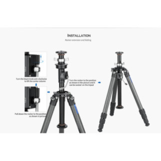 Leofoto GC-364C — Středový sloupek s převodem | Leofoto Store