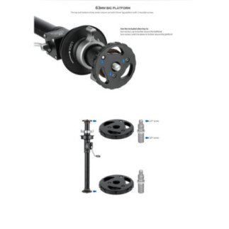 Leofoto GC-364C — Středový sloupek s převodem | Leofoto Store