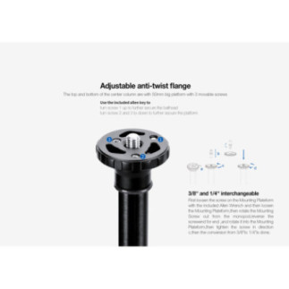 Leofoto DC-404C — Separate centre column | Leofoto Store