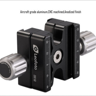 Leofoto DDC-50 — Podwójny zacisk Arca-Swiss (dwukierunkowy) | Leofoto