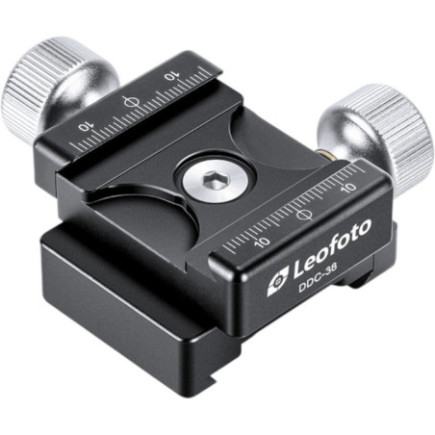 Leofoto DDC-38 Podwójny zacisk Arca-Swiss (dwukierunkowy)