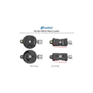 Leofoto DC-24 — Arca-Swiss screw-knob clamp | Leofoto Store