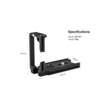 Leofoto LPC-80D — L-bracket for Canon 80D | Leofoto Store