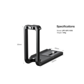 Leofoto LPF-GFX-100S — L-konzola pro Fujifilm GFX 100S、 GFX100S II | L