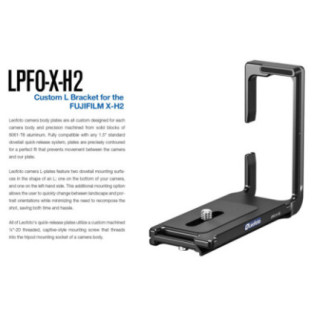 Leofoto LPF-X-H2 Staffa a L per Fujifilm X-H2
