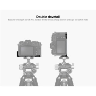 Leofoto LPF-X-T5 — L-bracket for Fujifilm X-T5 | Leofoto Store