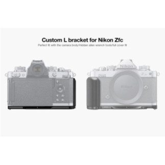 Leofoto LPN-Zfc(Silver) — Équerre en L pour Nikon Zfc | Leofoto Store