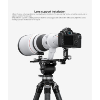 Leofoto VR-400kit — Support de téléobjectif | Leofoto Store