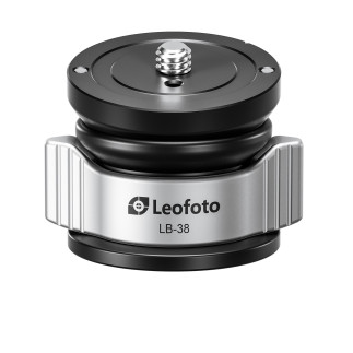 Leofoto LY-224C+BV-0R+LB-38  (Black) — Y-shape compact tripod | Leofot