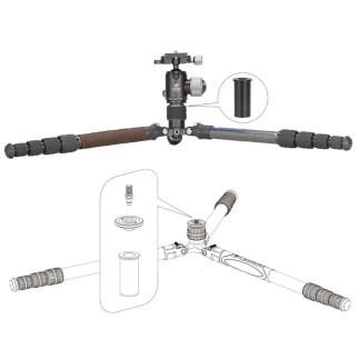 Leofoto LX-225CT+XB-32Q — treppiede da viaggio Urban | Leofoto Store