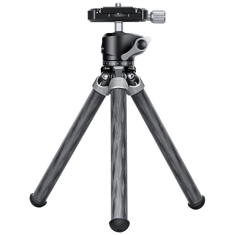Leofoto MT-02C+LH-22 Mini statyw stołowy (czarny)
