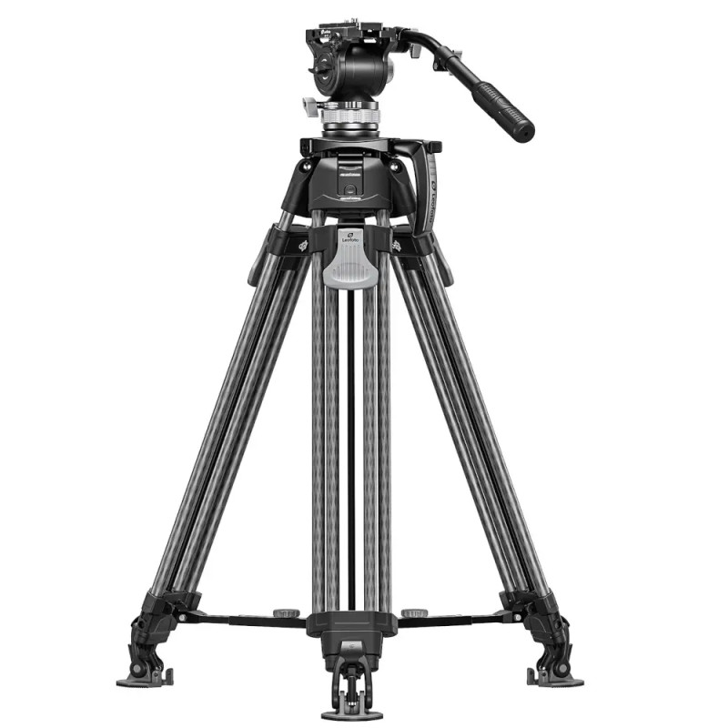 Leofoto LVF-163C+BV-15 trépied vidéo carbone avec tête fluide vidéo Leofoto LVF-163C+BV-15 trépied vidéo carbone avec tête fluide vidéo