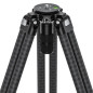 Leofoto LVC-253C+BV-15 carbon fibre video tripod with fluid video head Leofoto LVC-253C+BV-15 carbon fibre video tripod with fluid video head