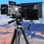 Leofoto LVC-253C+BV-15 carbon fibre video tripod with fluid video head Leofoto LVC-253C+BV-15 carbon fibre video tripod with fluid video head