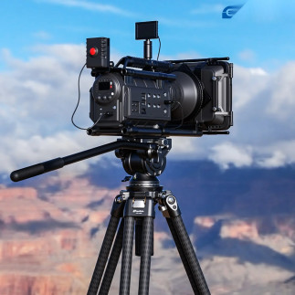 Leofoto LVC-193C+BV-10 — karbónový video statív | Leofoto Store