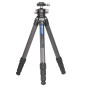 Leofoto LS-324C+LH-40 treppiede in carbonio con testa a sfera
