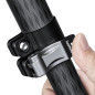 Leofoto LSR-324C+LH-40 treppiede in carbonio con base livellante con testa a sfera