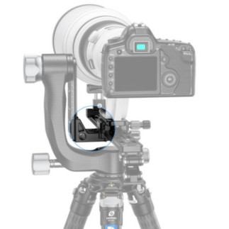 Leofoto DDC-50B — Arca-Swiss-Doppelklemme (bidirektional) | Leofoto St