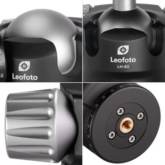 Leofoto LSR-324C+LH-40 — treppiede carbonio con testa | Leofoto Store