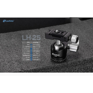 Leofoto LS-223C+LH-25 — karbonový stativ s hlavou | Leofoto Store