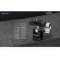 Leofoto LS-223C+LH-25 treppiede in carbonio con testa a sfera