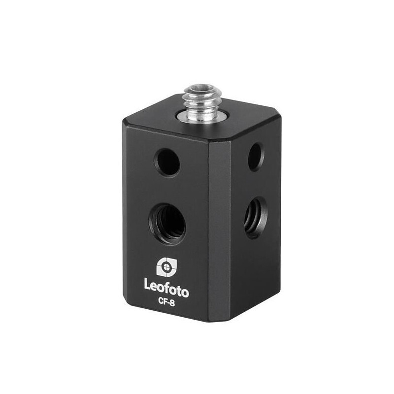 Leofoto CF-8 Gewinde-Adapter — Universaladapter (1× 1/4"-Schraube + 4× 1/4"-Gewinde)