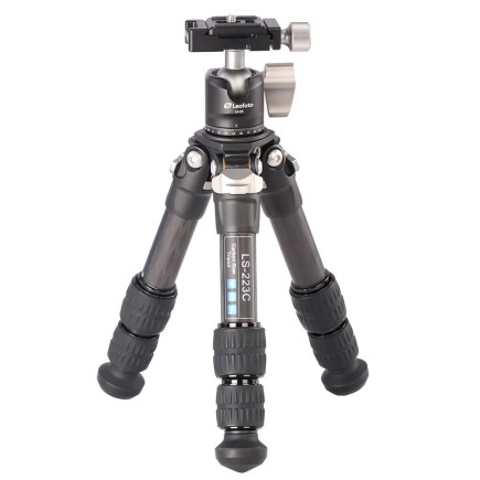 Leofoto LS-223C+LH-25 — statyw karbonowy z głowicą | Leofoto Store