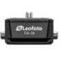 Leofoto FA-19 Adaptér sánok (hot/cold shoe) — Systém QR doštičky pre dlhý objektív