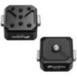 Leofoto FA-19 Adattatore slitta (hot/cold shoe) — Sistema piastra QR per obiettivo lungo
