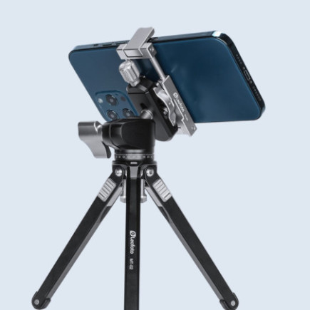 Leofoto PC-60 silver Uchwyt do telefonu / tabletu (srebrny)