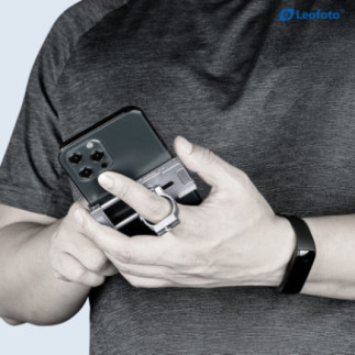 Leofoto PC-60 silver — Uchwyt do telefonu / tabletu | Leofoto Store