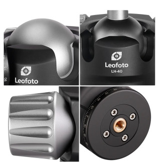 Leofoto LS-324C+LH-40PCL — treppiede carbonio con testa | Leofoto Stor