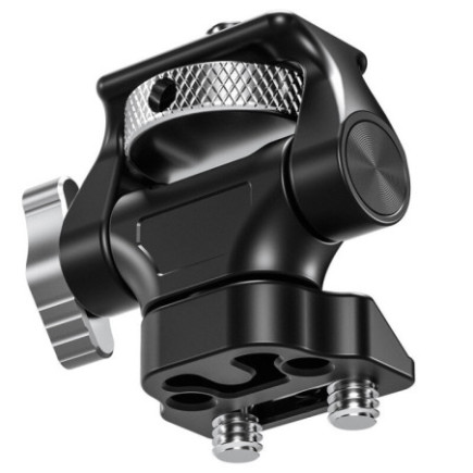 Leofoto FM-03 Snail-Head-Monitorhalter mit Doppel-Schraube