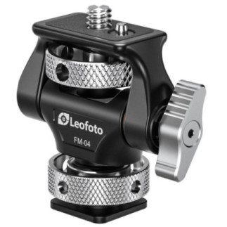 Leofoto FM-04 — Mocowanie monitora (Snail Head) z adapterem cold shoe