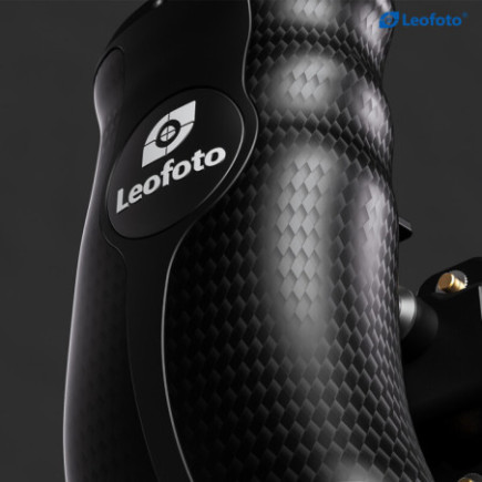 Leofoto CH-5R Carbon-Seitengriff mit Schiene — rechts