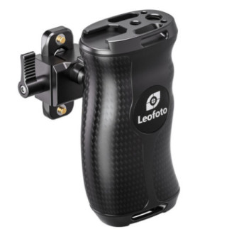 Leofoto CH-5R — Impugnatura laterale in carbonio con slitta — destra |
