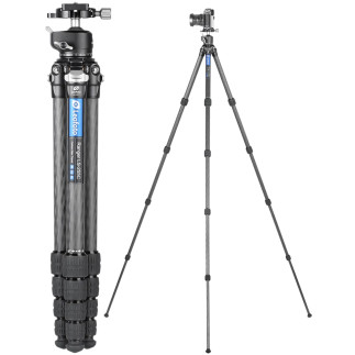 Leofoto LS-255C+LH-30 statyw fotograficzny karbonowy z głowicą kulową