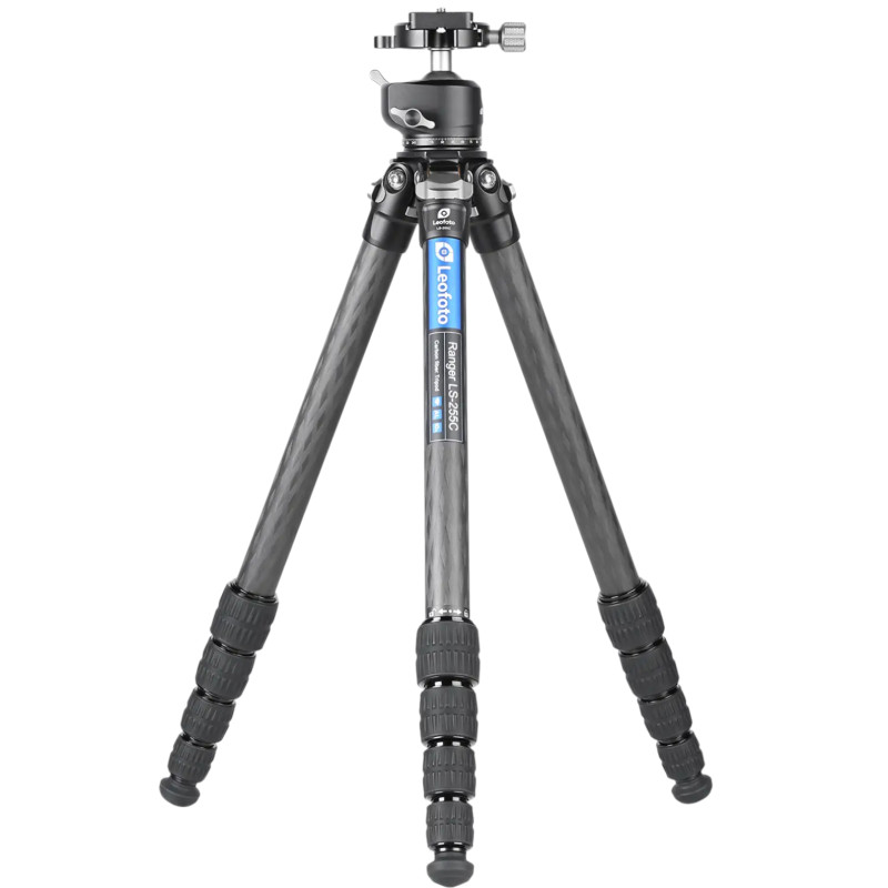 Leofoto LS-255C+LH-30 carbon fibre tripod with ball head Leofoto LS-255C+LH-30 carbon fibre tripod with ball head
