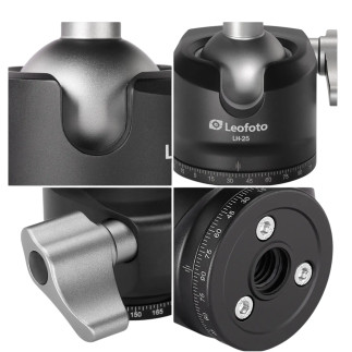 Leofoto LS-225C+LH-25 — karbónový statív s hlavou | Leofoto Store