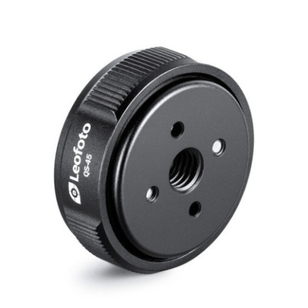 Leofoto QS-45 Set di aggancio rapido treppiede-testa (QS)