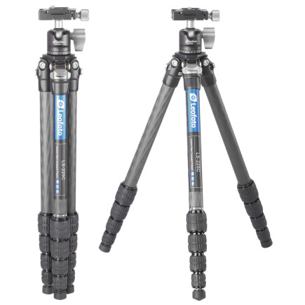 Leofoto LS-225C+LH-25 statyw fotograficzny karbonowy z głowicą kulową