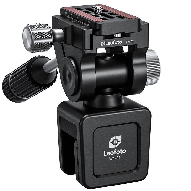 Leofoto WN-01+SW-02 Zestaw strzelecki: głowica okienna + swivel