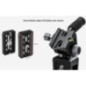 Leofoto WN-01+SW-02 Schieß-Kit: Fenster-Kopf + Swivel