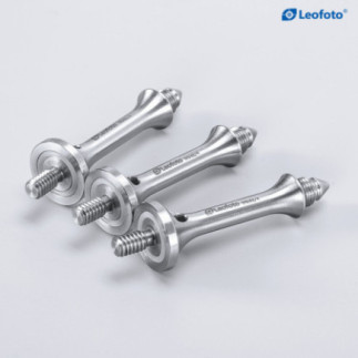 Leofoto TFS S1/4 Wymienne kolce stóp statywu (długie 81 mm, 3 szt.)