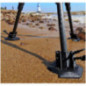 Leofoto TFW-2 Rubber tripod feet for snow and sand (Ø144 mm, set of 3)